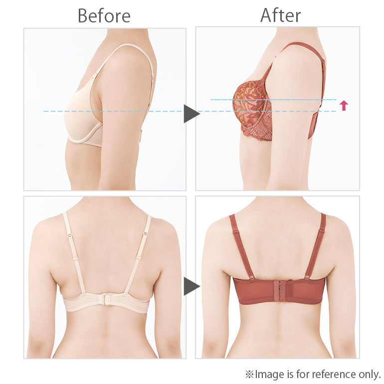 Rose Push-Up Plunge Bra