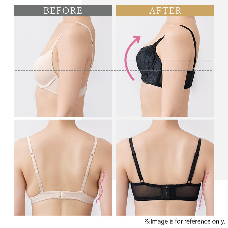 Rose Push-Up Plunge Bra