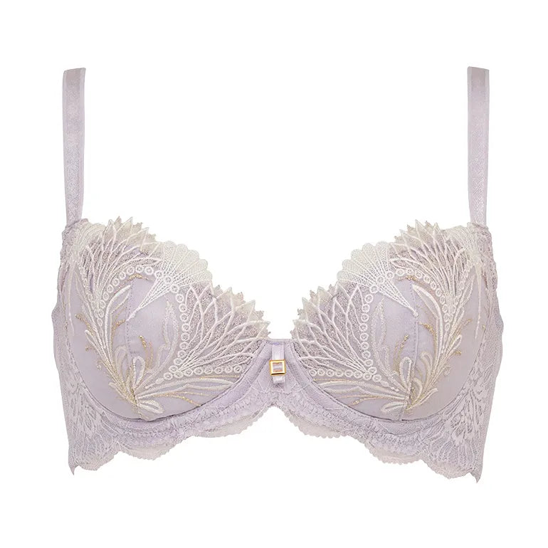 Rose Push-Up Plunge Bra