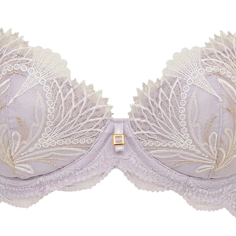 Rose Push-Up Plunge Bra