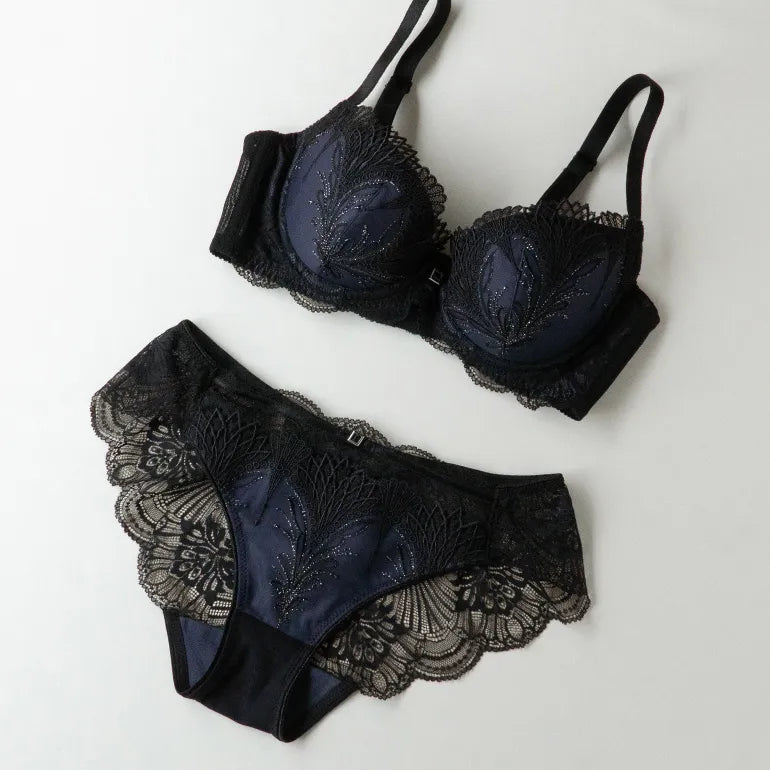 Rose Push-Up Plunge Bra