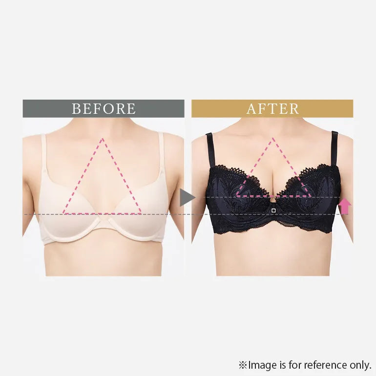 Rose Push-Up Plunge Bra