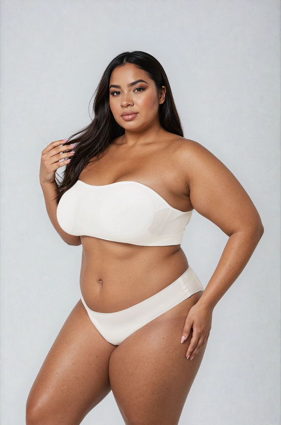 Celeste Seamless Strapless Bra – Convertible, Wireless & Invisible Fit